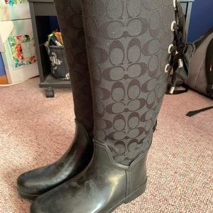 Coach Rain Boots